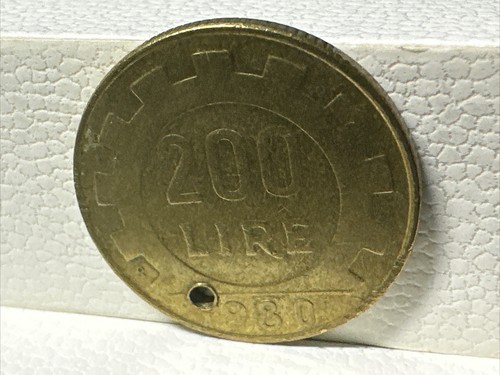 Moneta 200 lire 1980 - moneta,