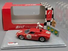 Modellini auto 1:43 Best Model Ferrari 250 LM Le Mans 1964 #23 Diorama Set IMBALLO ORIGINALE