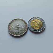 Italia 500 Lire Caravelle Ag