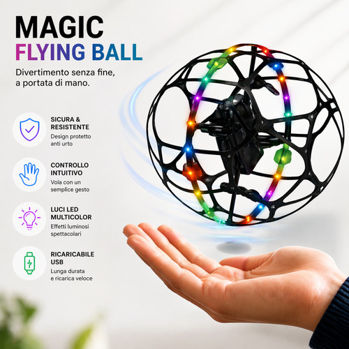 Drone s34 football con led - football,