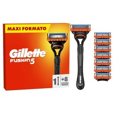 Gillette Rasoio Barba Manuale 8 Lamette Gillette Fusion 5 LAMETTE DA BARBA Di