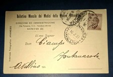 1927 cartolina: bollettino
