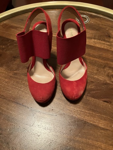 Stivaletti fendi rossi - stivaletti,