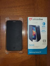 COVER POSTERIORE PER SAMSUNG GALAXY S5 SM-G900F BACK SCOCCA Nera 