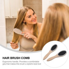  2 Pcs Boar Hair Bristle Brush