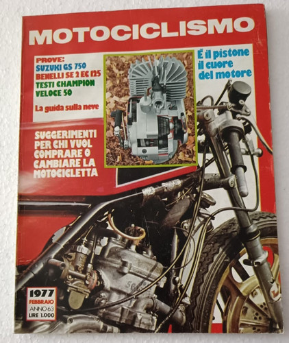 Motociclismo 1977 suzuki - -,