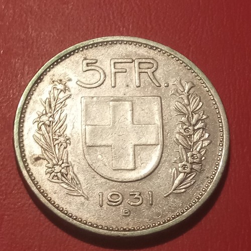 Svizzera moneta franchi 1931 - franchi,