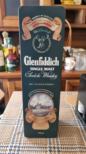 Scatola latta whisky - scatola,