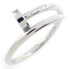 Anello Cartier Juste un Clou modello piccolo B4226051 motivo chiodo singolo 750WG #51