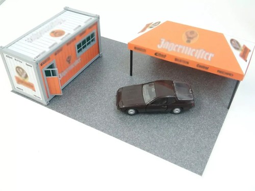 Diorama tenda rally con
