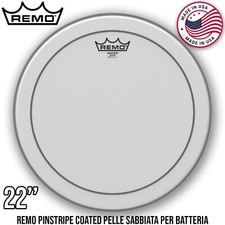 Remo Pinstripe Coated 22''