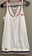 canotta bianca donna m virtus