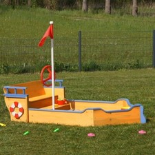 Sabbiera in legno per bambini