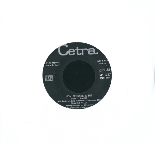 Disco giri claudio - giri,