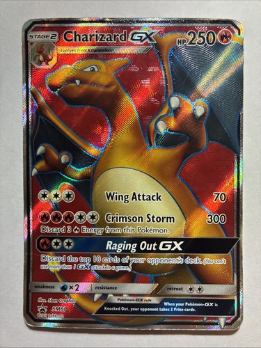 Carta pokemon charizard - pokemon, gx