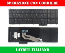 TASTIERA PER DELL LATITUDE E5540 ITALIANA NON RETROILLUMINATA