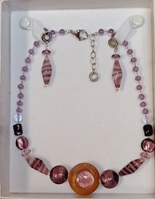 Completo Collana e orecchini antica Murrina Venezia