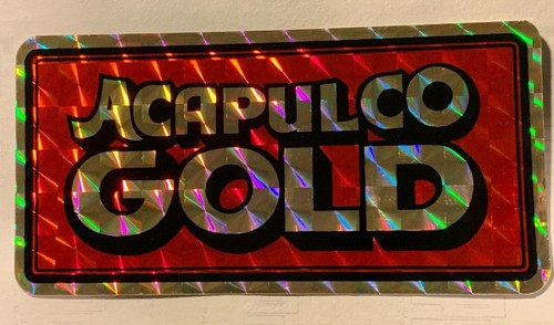 Acapulco gold adesivo - gold,