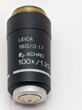 Obiettivo microscopio LEICA E2 ACHRO 100X/1,25 OLIO 160/0,17 RMS