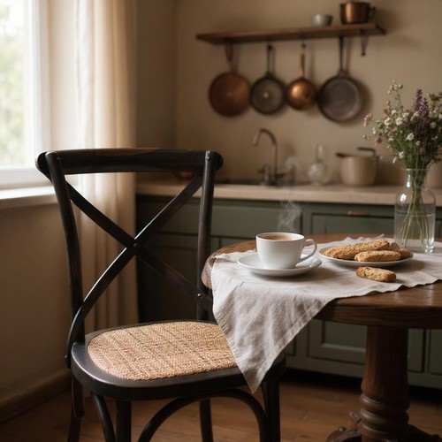 Sedia pranzo nera - sedia,