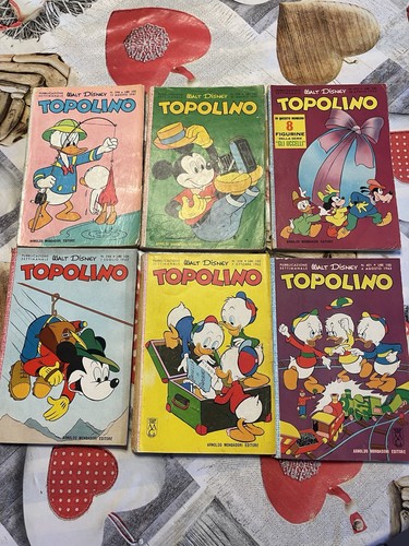 Lotto albi topolino 1961 - lotto,
