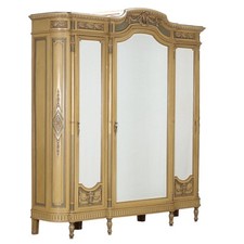 Armadio Antico Stile Neoclassico Faggio 3 Ante Italia XX Secolo Originale