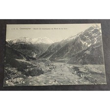Cartolina Courmayeur - Bassin