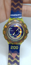 SWATCH SCUBA 200 DEEP BLUE