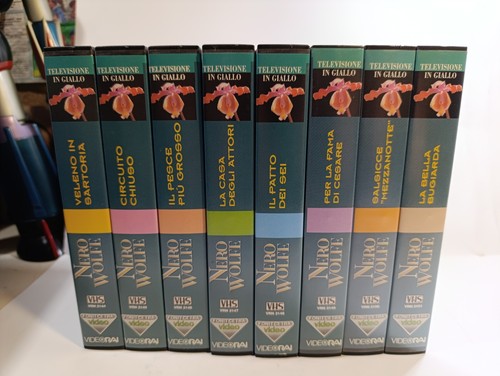 Nero wolfe vhs videorai - vhs,