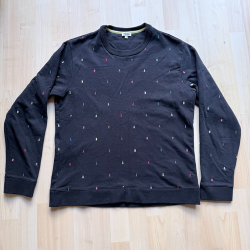 Felpa kenzo paris logo - kenzo,