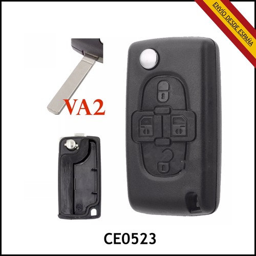 Carcasa llave mando botones - mando, 4