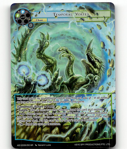 Force will temporal vortex - of,