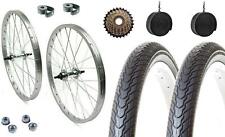 Coppia Ruote Bici Complete 28x1.75 Cerchio+ Ruota Libera 7 Velocita' + Cop + Cam