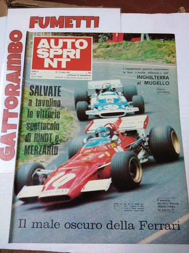 Autosprint anno 1970 - autosprint,