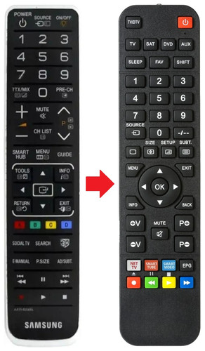 Telecomando adatto per samsung - telecomando,