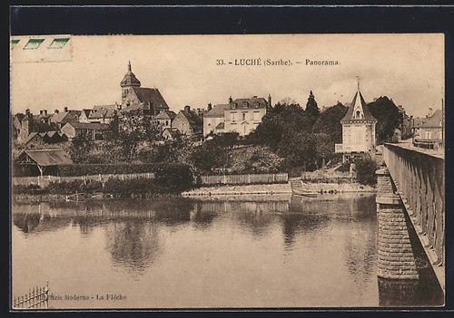 Cpa luché vue - vue, générale