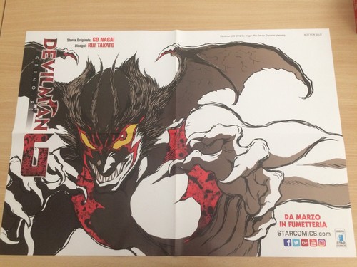Poster devilman grimoire 50x70 - devilman,