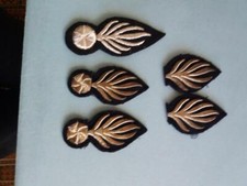 lotto fiamme piccole per codine marsina grande uniforme CC