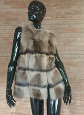 Gilet in PELLICCIA di marmotta