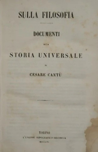 Documenti alla storia - documenti,