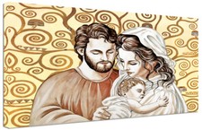 Quadro Moderno Capezzale Sacra Famiglia AH Arredamento Casa Arte Stampa Tela