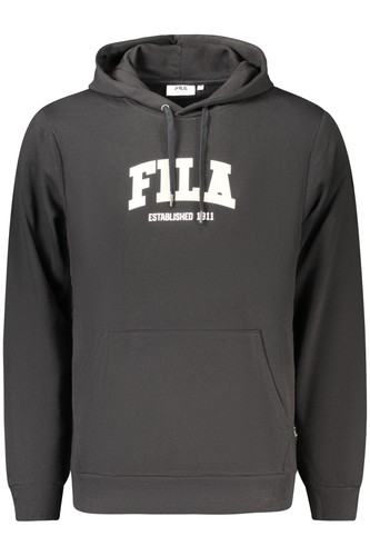Fila felpa senza zip uomo - fila, nero