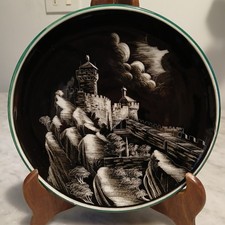 Piatto in ceramica da parete da  collezione Marmaca San Marino