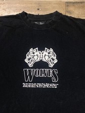 Camicia Lupi Uomo Media Nera