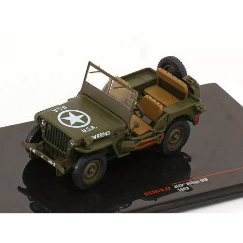 Jeep willys 1943 olive 43 - mb,