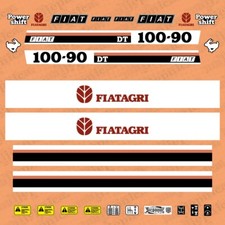 Set di adesivi aftermarket per Fiat 100-90 DT Fiatagri Trattore