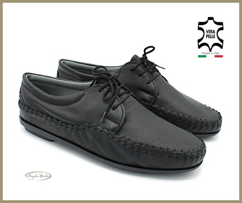 Scarpe uomo leggere nere - da,
