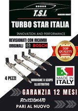 SET 04 INIETTORI BOSCH 0445110262 TOYOTA YARIS REVISIONATI GARANTITI