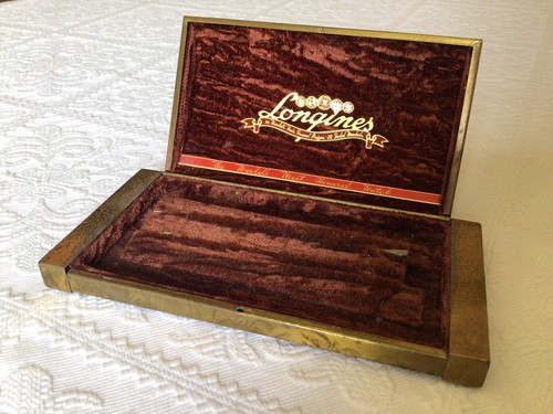 Scatola box vintage longines - scatola,
