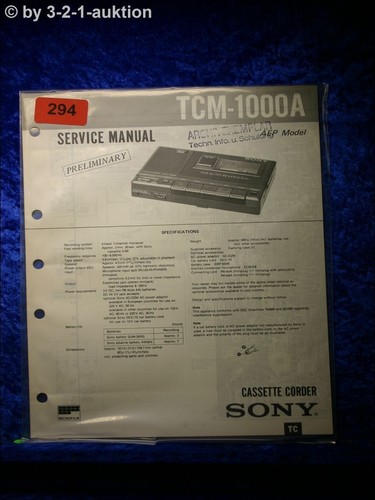 Manuale servizio sony - di,